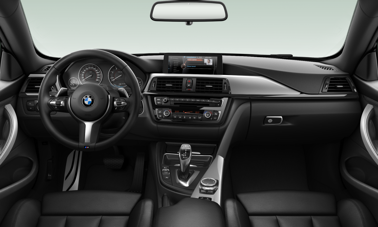 Interior of BMW 420d (F33), VIN WBA3U12010P770345