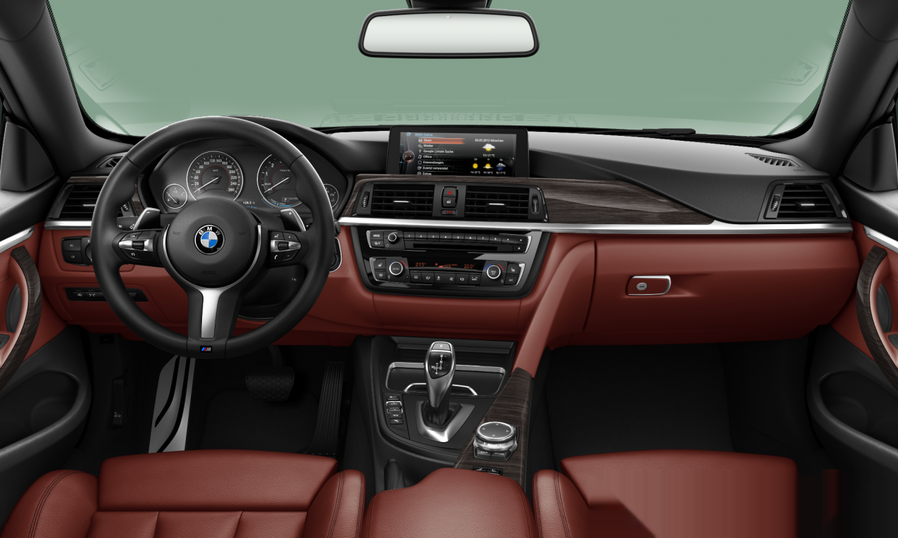 Interior of BMW 420i (F33), VIN WBA3V12070P945372