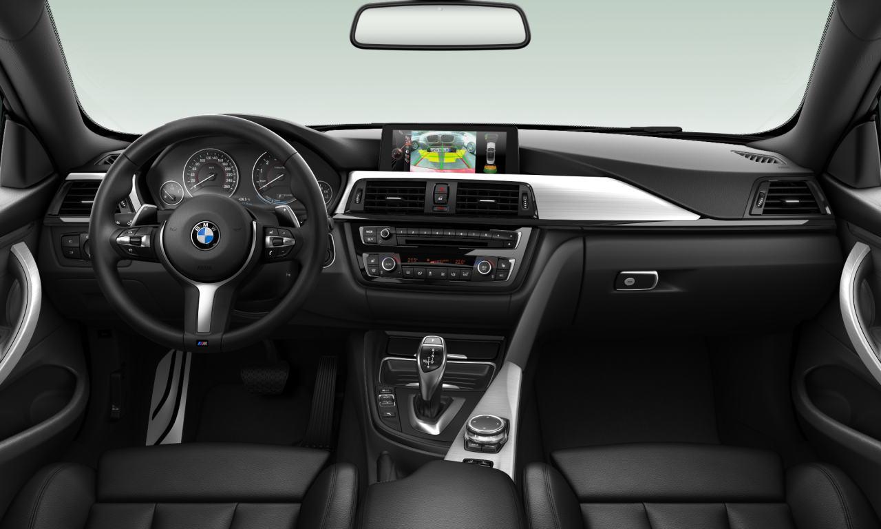 Interior of BMW 420i (F33), VIN WBA3V12080P944859