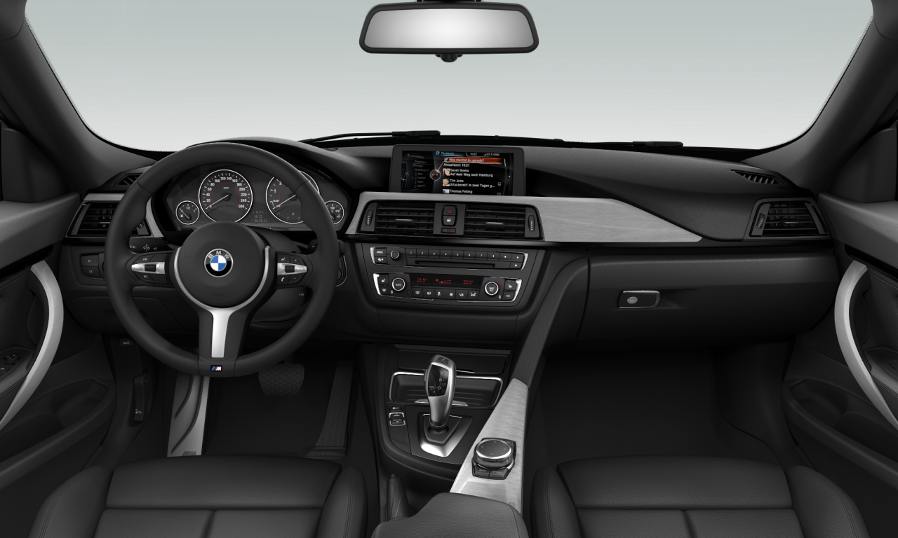 Interior of 2013 BMW 328i xDrive (F34), VIN WBA3X51020D159130