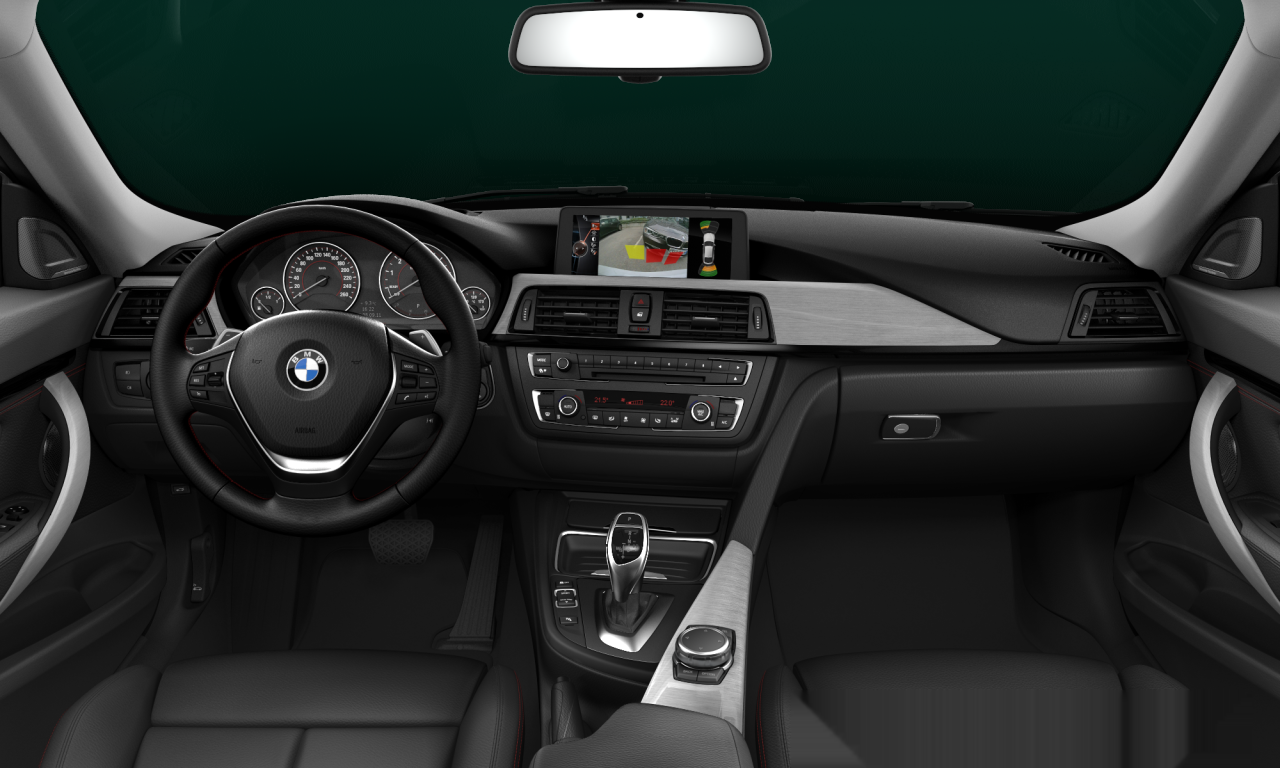 Interior of 2020 BMW 335i (F34), VIN WBA3X72010DZ69634