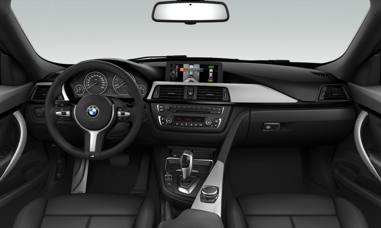 Interior of 2014 BMW 320d xDrive (F34), VIN WBA3Y51030D658774