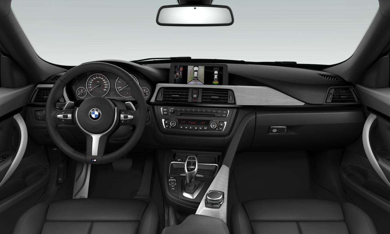 Interior of BMW 320d xDrive (F34), VIN WBA3Y51050GZ91444