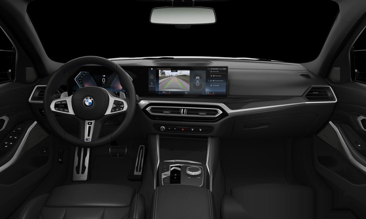 Interior of 2023 BMW M340i xDrive (G20 (MUE)), VIN WBA40FF0408D21746