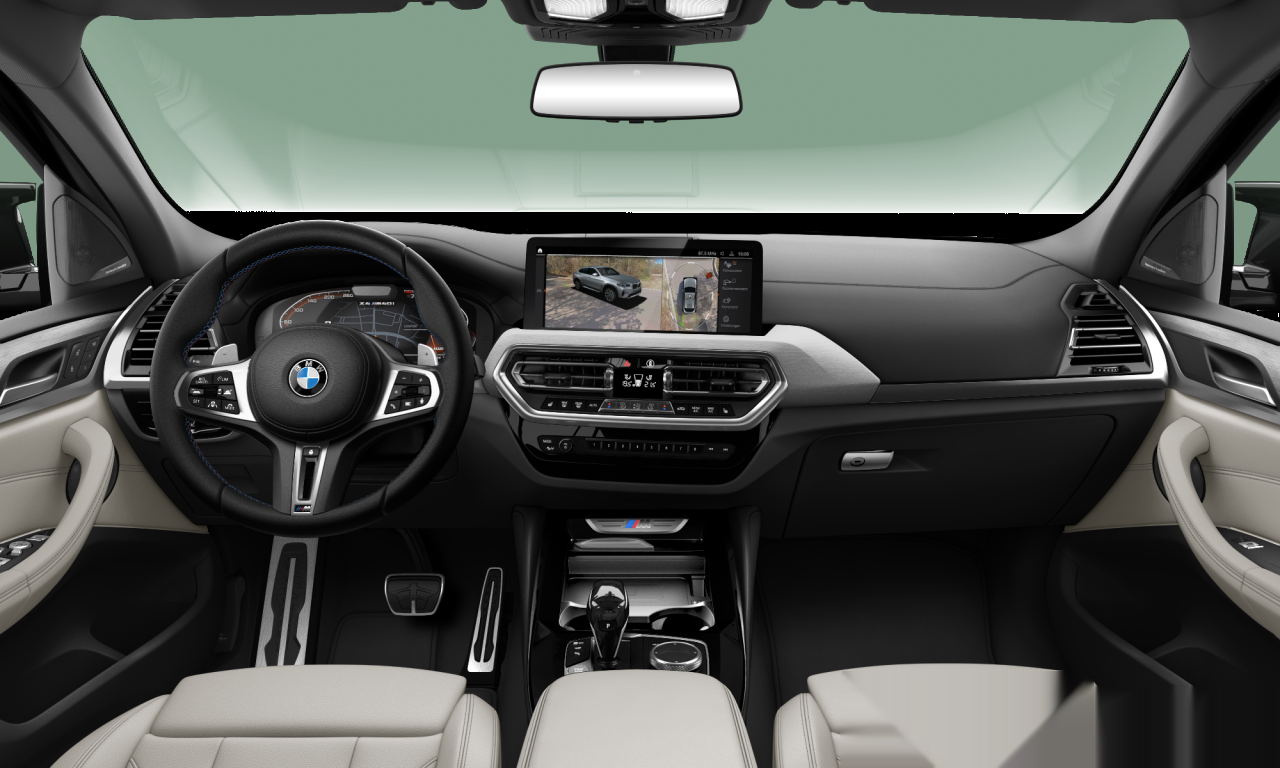 Interior of BMW X4 M40i (G02 (MUE)), VIN WBA41DT0X09R16890