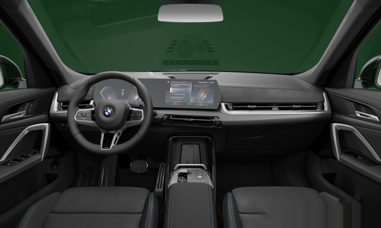 Interior of BMW X1 xDrive20d (U11), VIN WBA41EG0505X20346