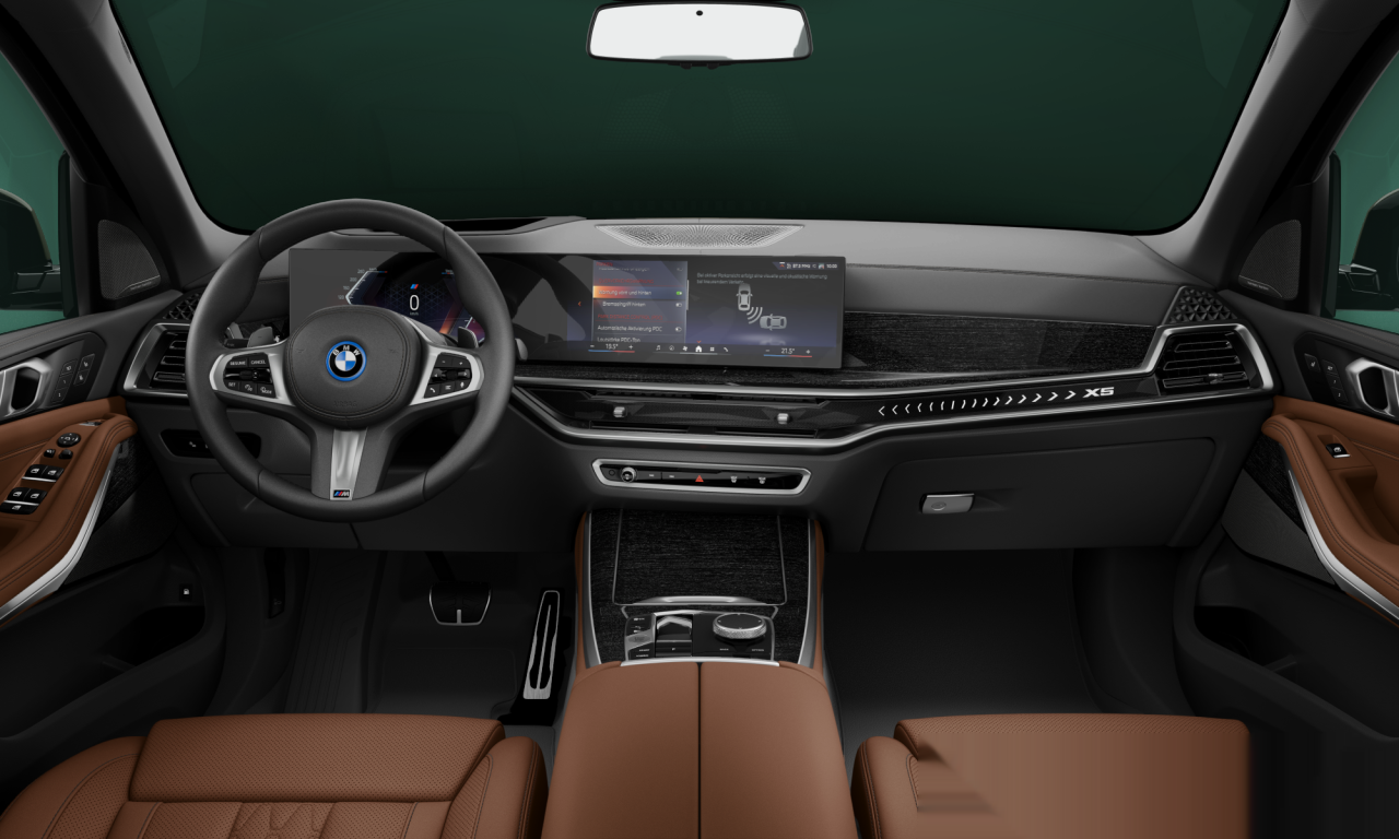 Interior of BMW X5 xDrive50e (G05 (MUE)), VIN WBA41EU0109348212