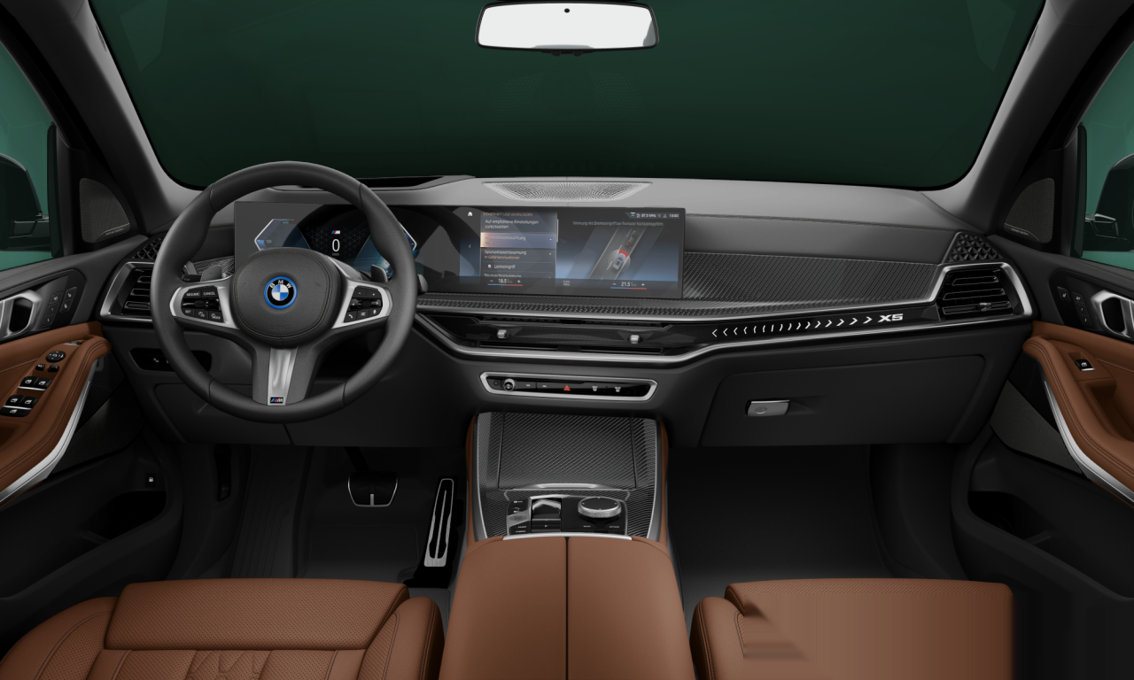 Interior of BMW X5 xDrive50e (G05 (MUE)), VIN WBA41EU0609T35102