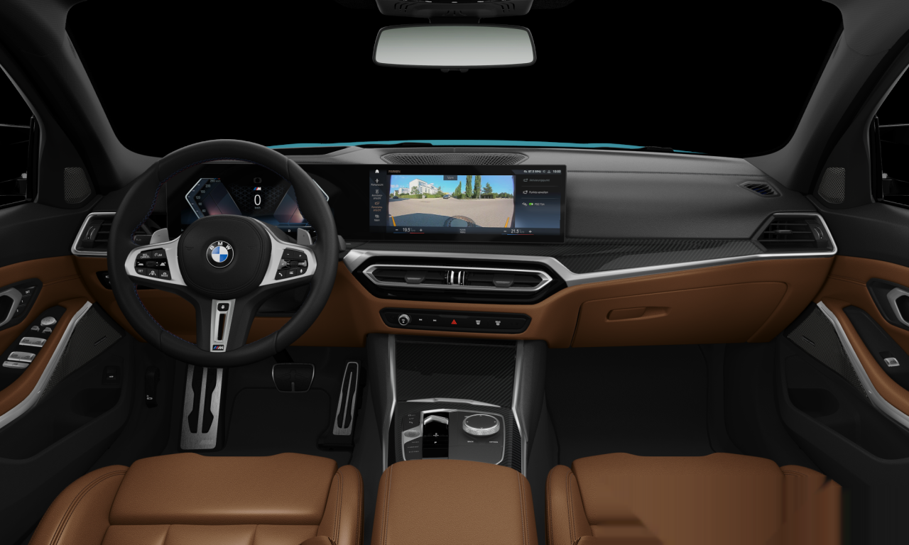 Interior of BMW M340i xDrive (G20 (MUE)), VIN WBA41FF020FP30253