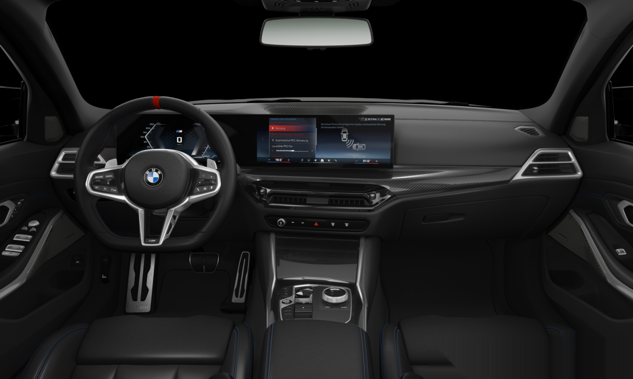 Interior of BMW M340i xDrive (G20 (MUE)), VIN WBA41FF040FV15375