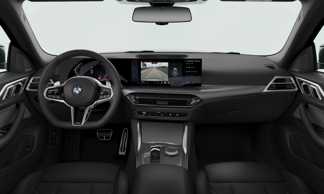 Interior of BMW 420d (G26 (MUE)), VIN WBA41FR000FV35411