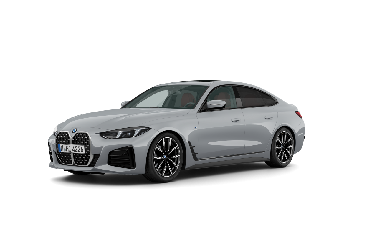Exterior of BMW 420d (G26 (MUE)), VIN WBA41FR000FV74628