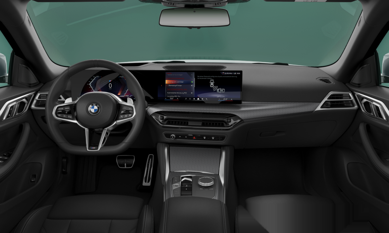Interior of BMW 420d (G26 (MUE)), VIN WBA41FR0X0FW16450