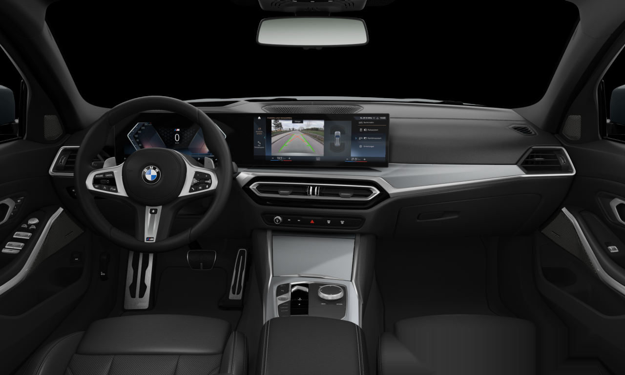 Interior of 2022 BMW 330d (G21 (MUE)), VIN WBA41FZ040FN43818