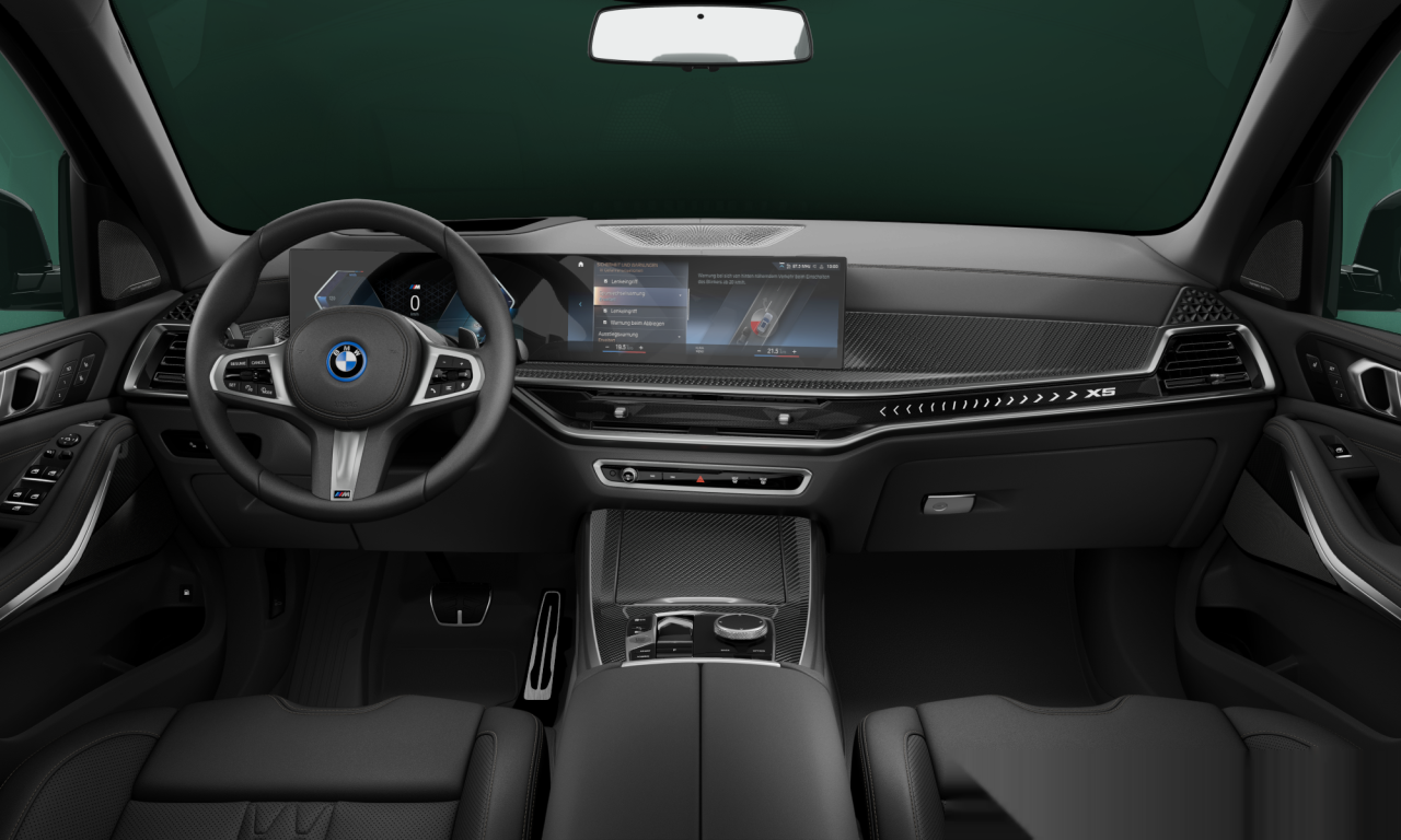 Interior of 2023 BMW X5 xDrive50e (G05 (MUE)), VIN WBA42EU0109T21833