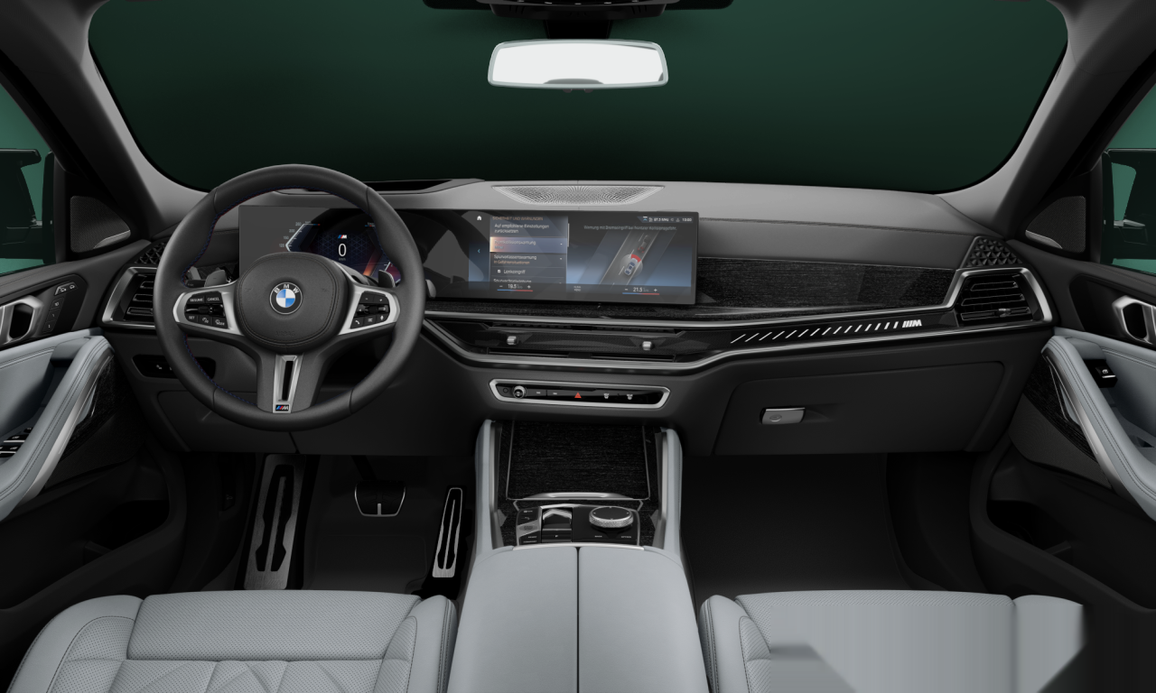 Interior of 2023 BMW X6 M60i xDrive (G06 (MUE)), VIN WBA42EX0909S14752