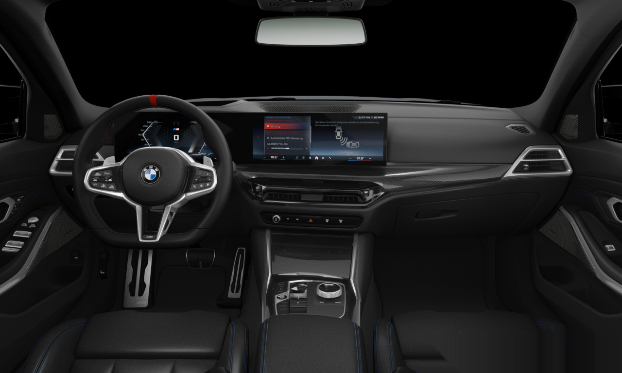 Interior of BMW M340i xDrive (G20 (MUE)), VIN WBA42FF080FV26747