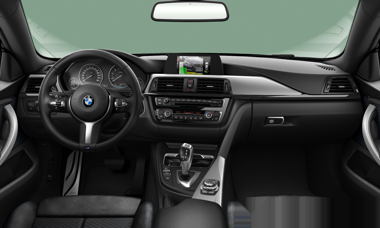 Interior of 2015 BMW 428i (F36), VIN WBA4A51080G512099