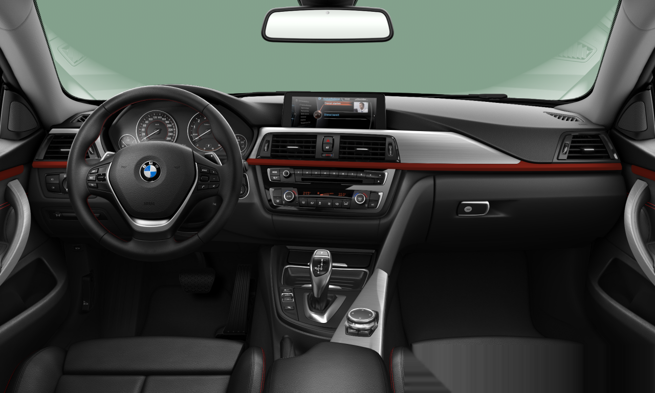 Interior of 2014 BMW 428i (F36), VIN WBA4A52000D571504