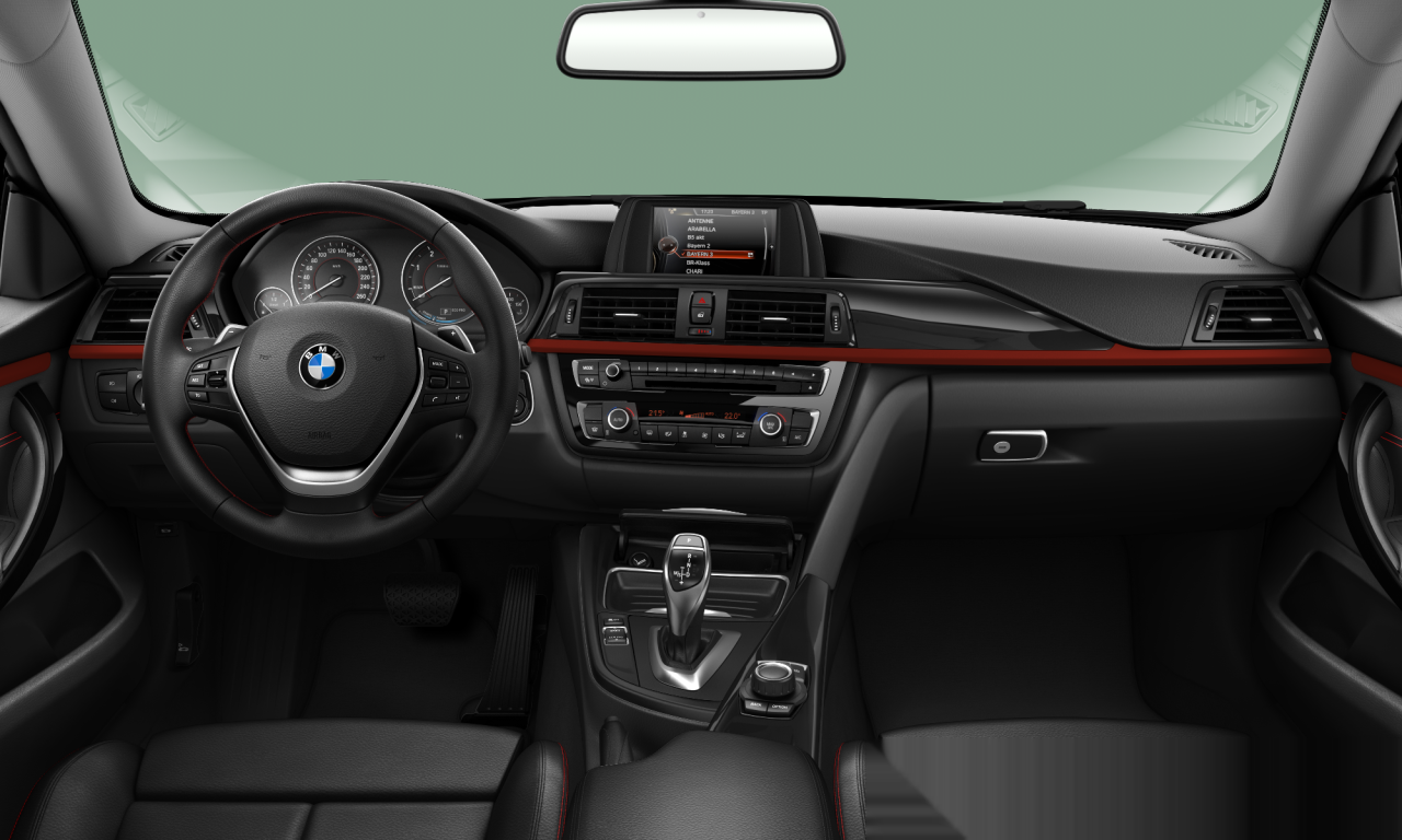 Interior of BMW 420d (F36), VIN WBA4B51040GV49194
