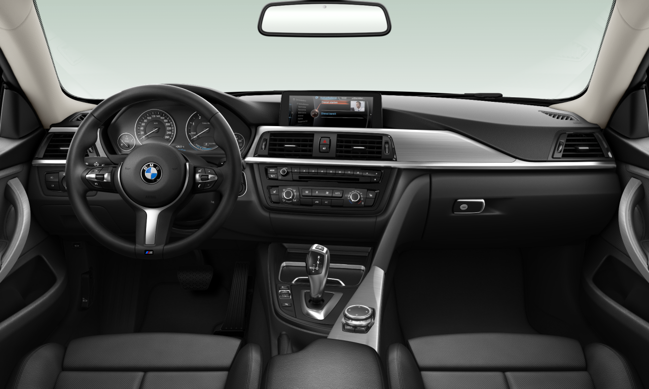 Interior of BMW 430d (F36), VIN WBA4C11050G272058