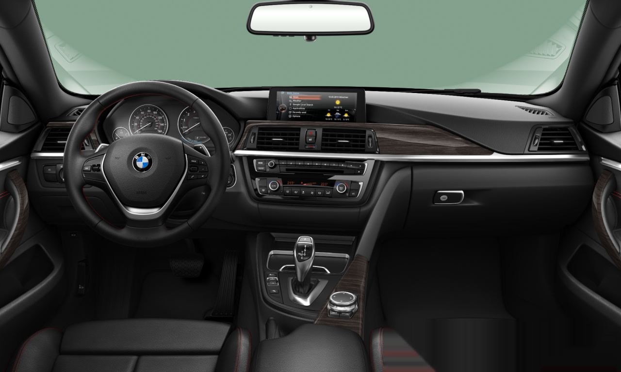 Interior of BMW 428i xDrive (F36), VIN WBA4C9C52GG138125