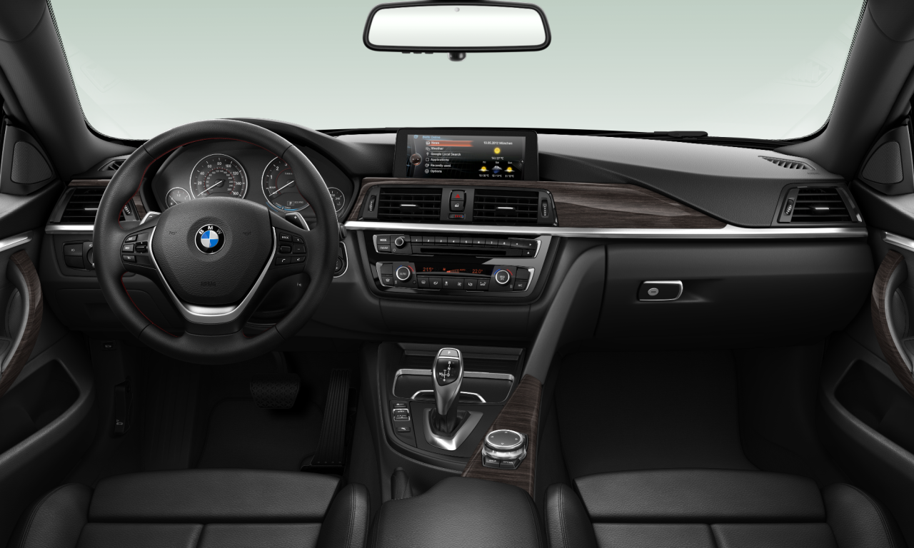 Interior of BMW 428i xDrive (F36), VIN WBA4C9C58GG137657