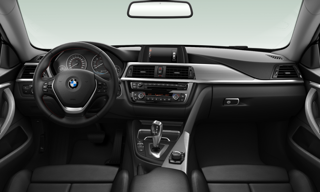 Interior of BMW 418i (F36), VIN WBA4D1102HG557714