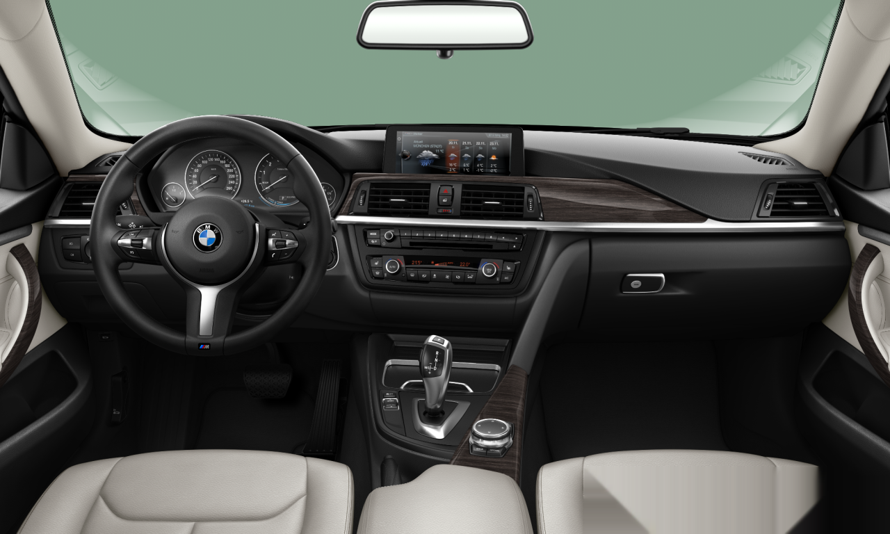 Interior of BMW 420i (F36), VIN WBA4D31000G767020