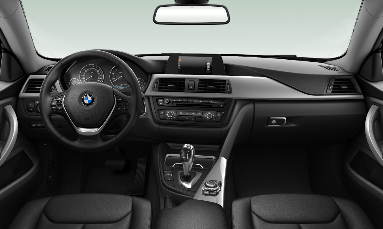 Interior of BMW 420i (F36), VIN WBA4D310X0G768305