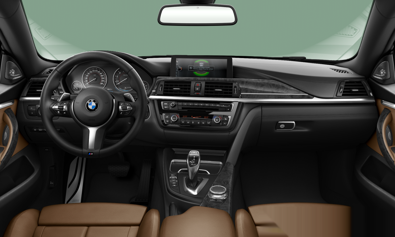 Interior of 2020 BMW 440i (F36), VIN WBA4E32090G387038