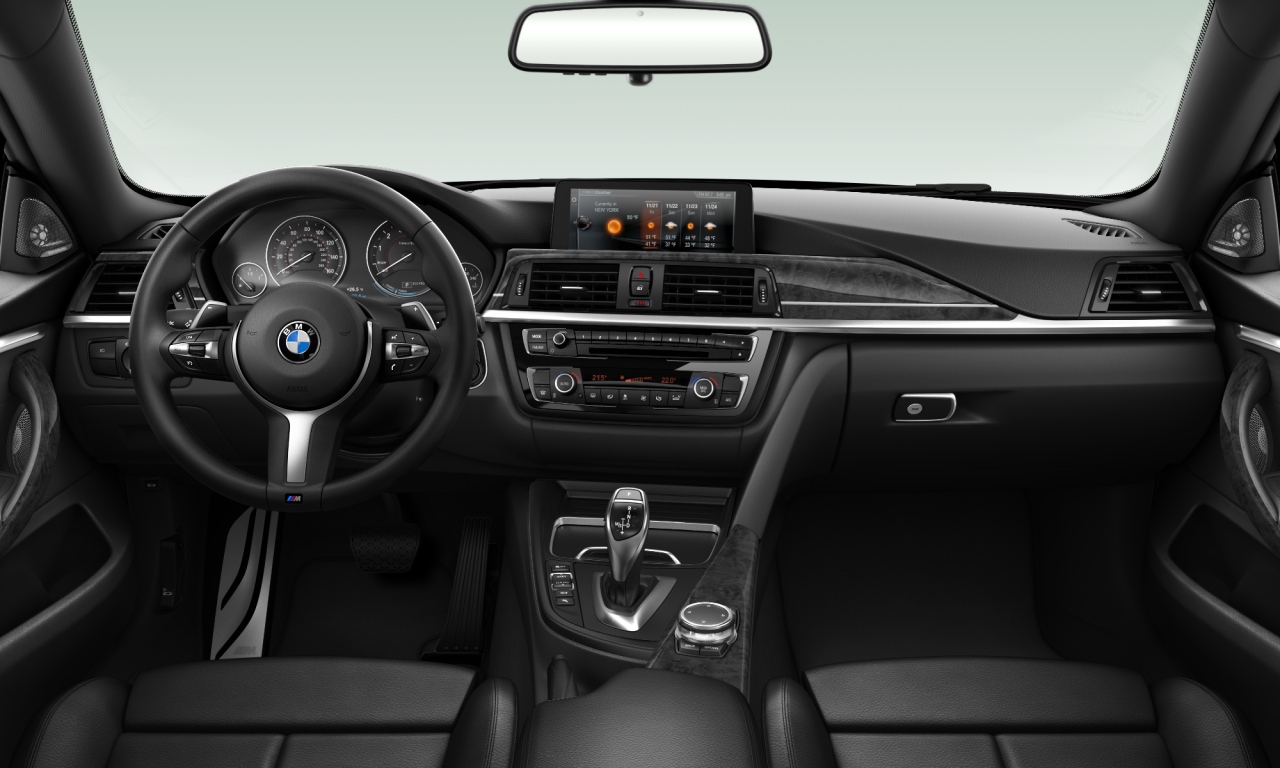 Interior of BMW 440i (F36), VIN WBA4E3C57HG186857