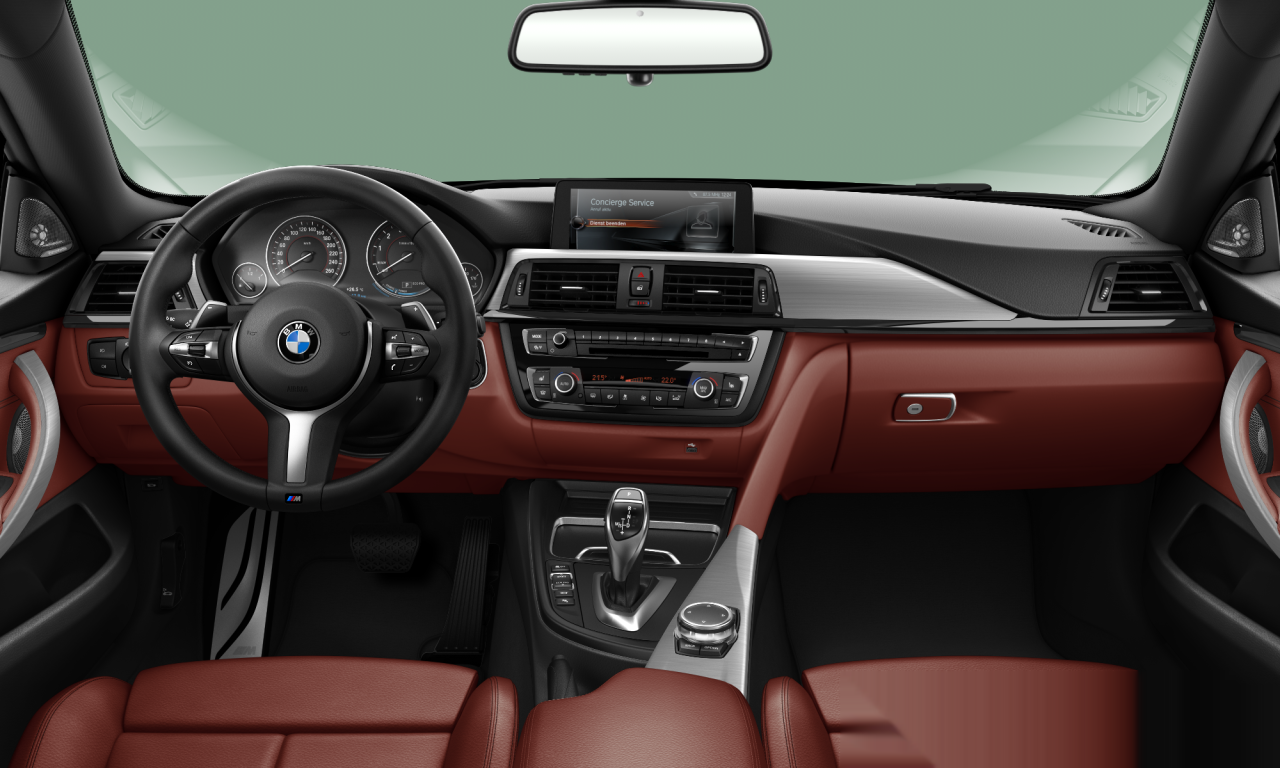 Interior of 2016 BMW 440i xDrive (F36), VIN WBA4E5C55HG188960