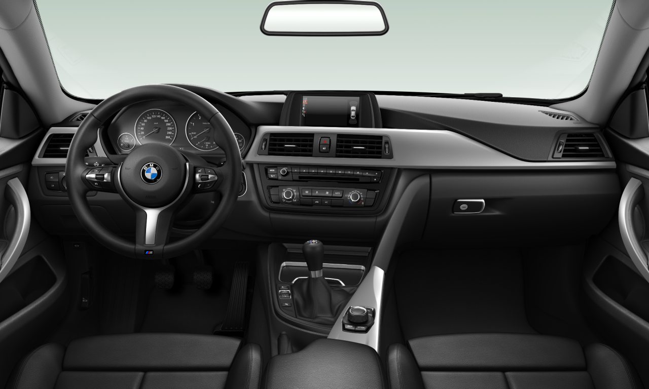 Interior of 2017 BMW 418d (F36), VIN WBA4E71030G550453