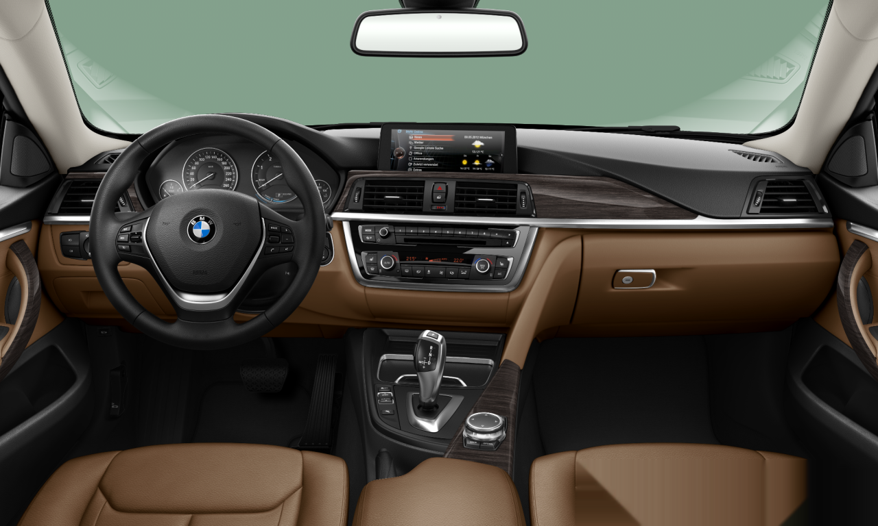 Interior of BMW 420d (F36), VIN WBA4E9100GG285920
