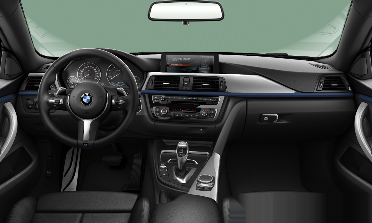 Interior of 2020 BMW 420d (F36), VIN WBA4E91040G794480