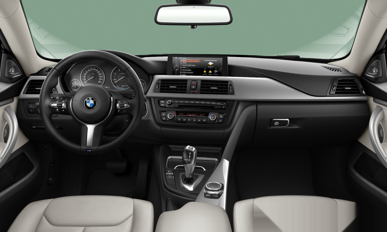 Interior of 2015 BMW 420d (F36), VIN WBA4E91070G289940