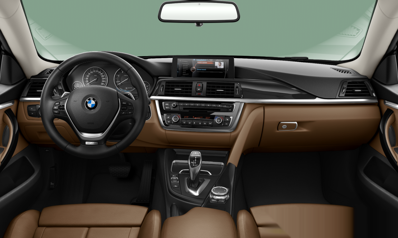 Interior of 2016 BMW 420d (F36), VIN WBA4E92030G429688