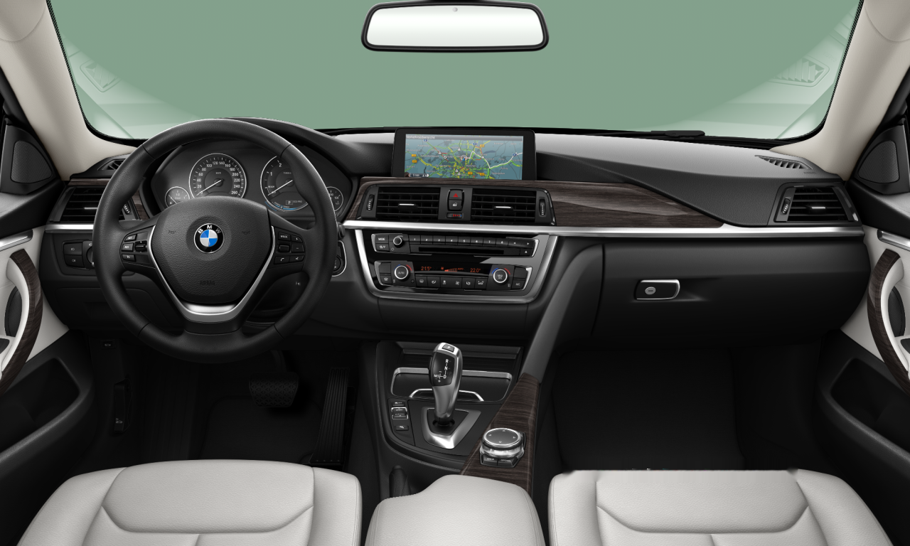 Interior of BMW 420d xDrive (F36), VIN WBA4F11080G316576