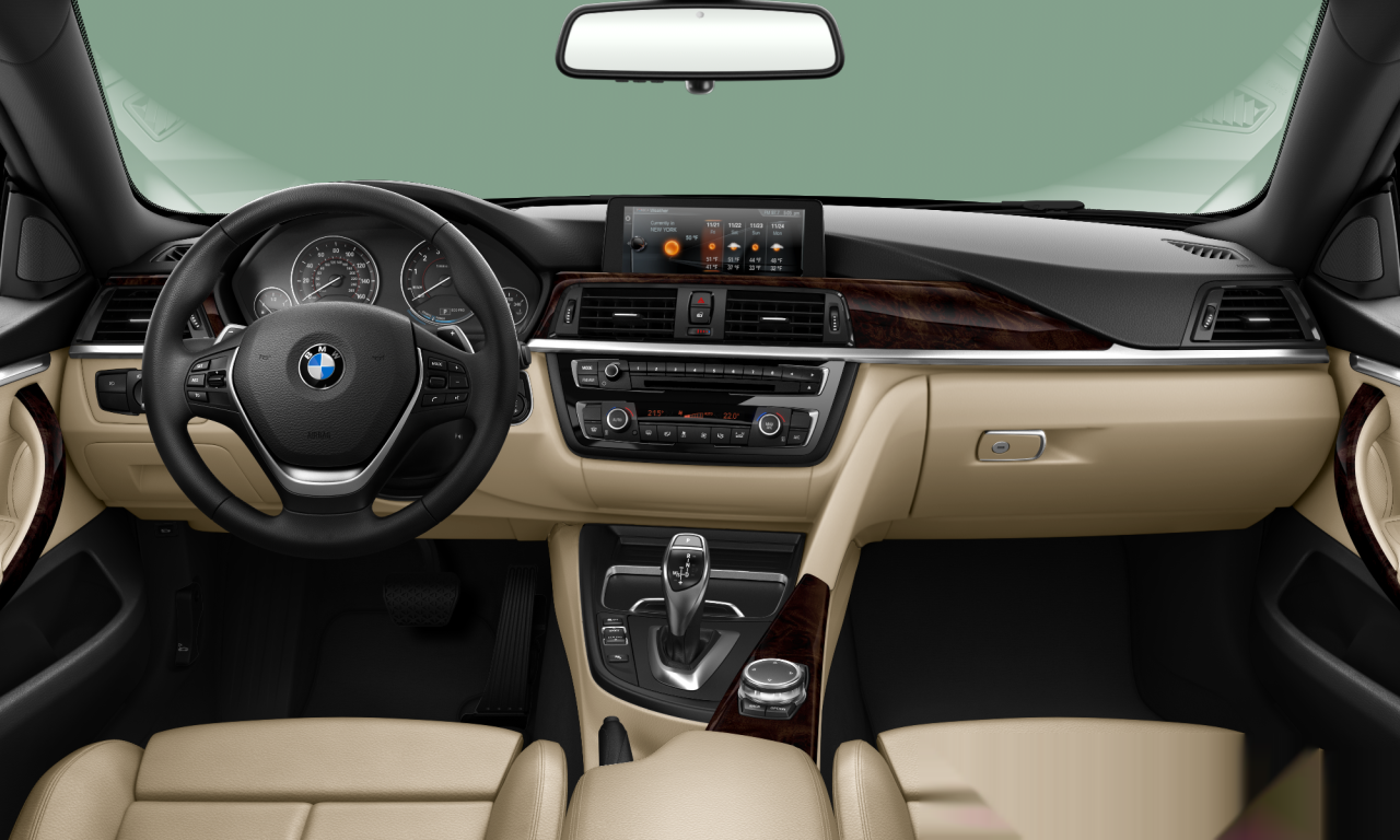 Interior of 2016 BMW 430i (F36), VIN WBA4F7C59HG786803