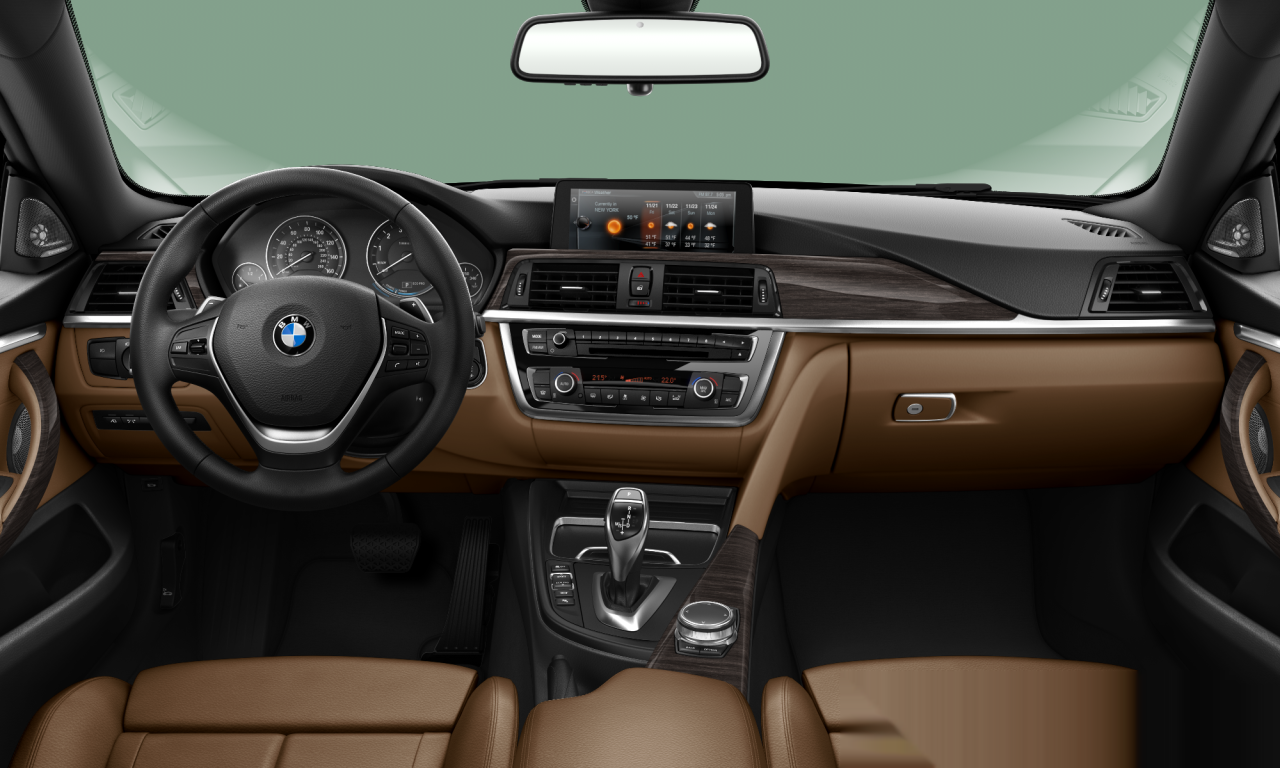 Interior of 2016 BMW 430i xDrive (F36), VIN WBA4F9C54HG792469