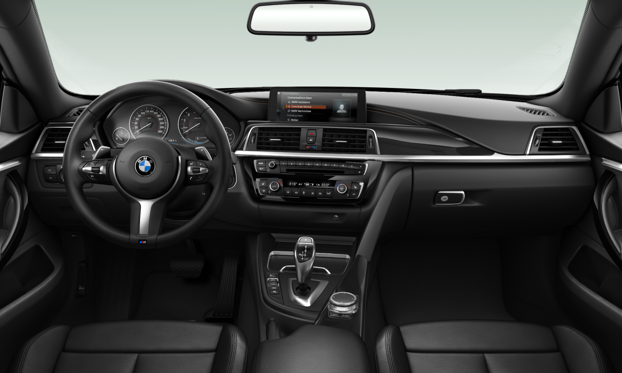 Interior of 2018 BMW 420i (F36 (MUE)), VIN WBA4H31080BM44514