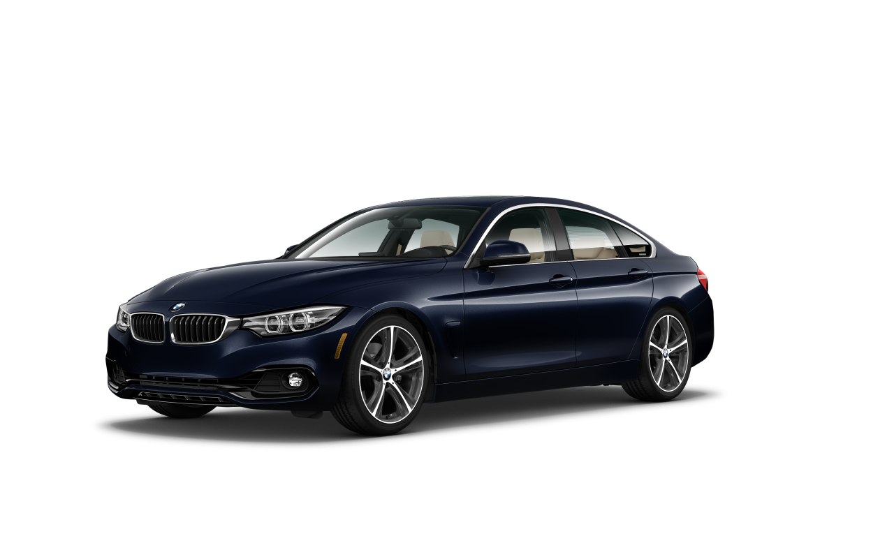 Exterior of BMW 430i (F36 (MUE)), VIN WBA4J1C59JBG75993