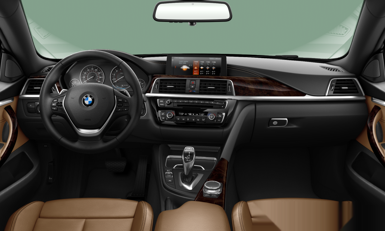 Interior of 2017 BMW 430i xDrive (F36 (MUE)), VIN WBA4J3C58JBL03957