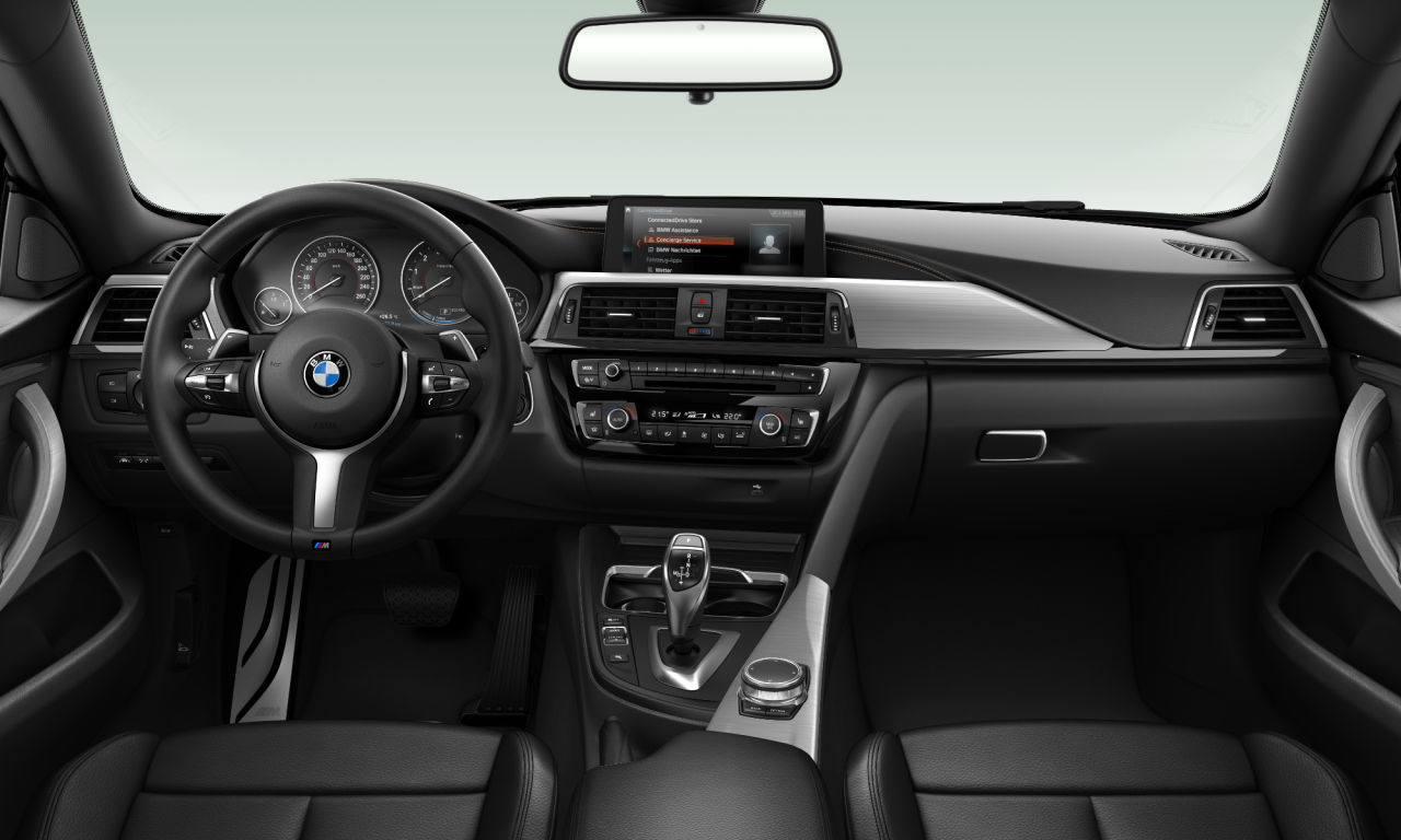 Interior of BMW 440i (F36 (MUE)), VIN WBA4J51070CE55999