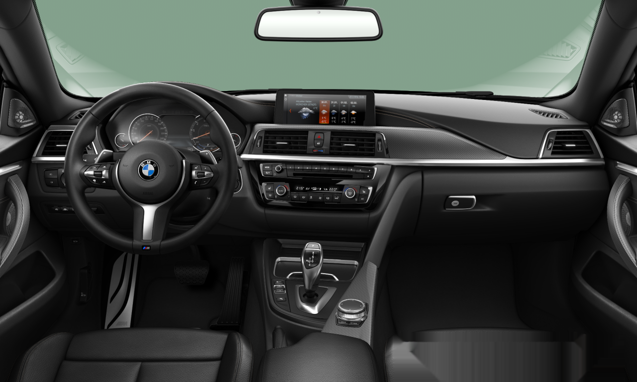 Interior of 2018 BMW 440i (F36 (MUE)), VIN WBA4J52010BH83908