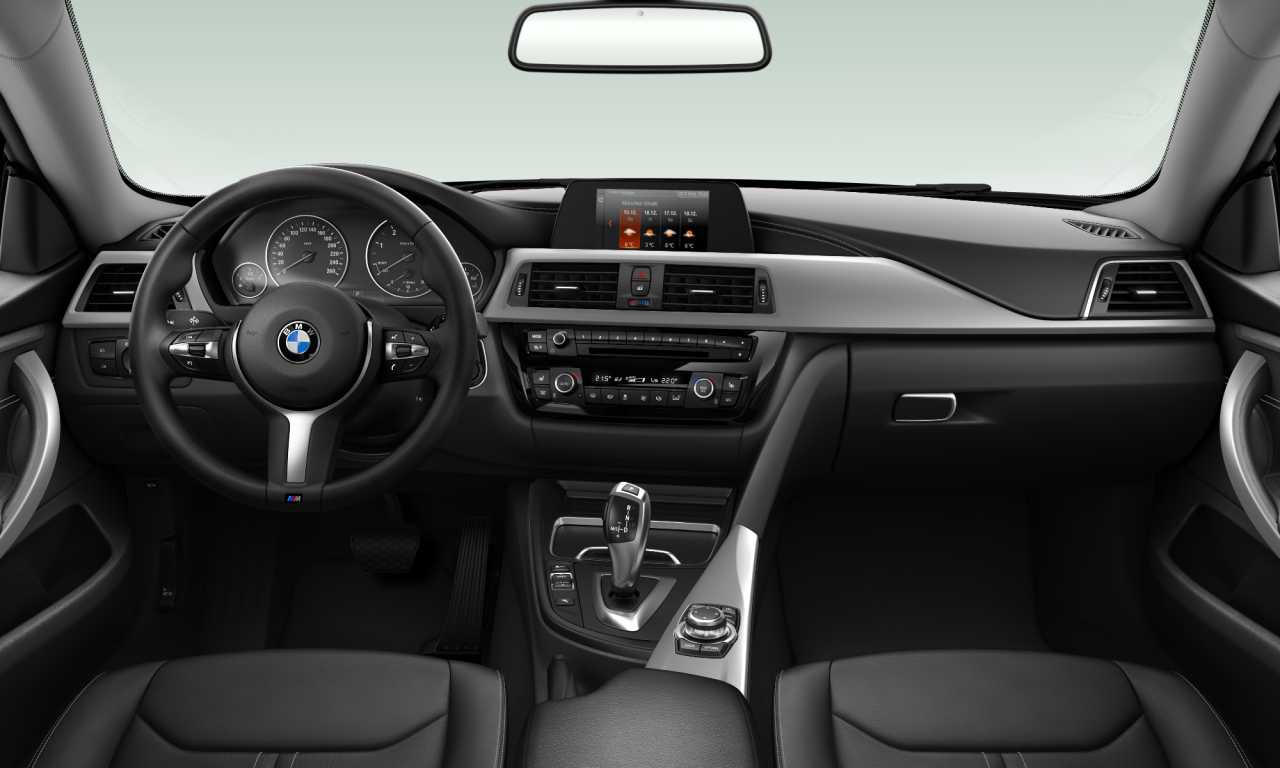 Interior of BMW 418d (F36 (MUE)), VIN WBA4K11070CE71965