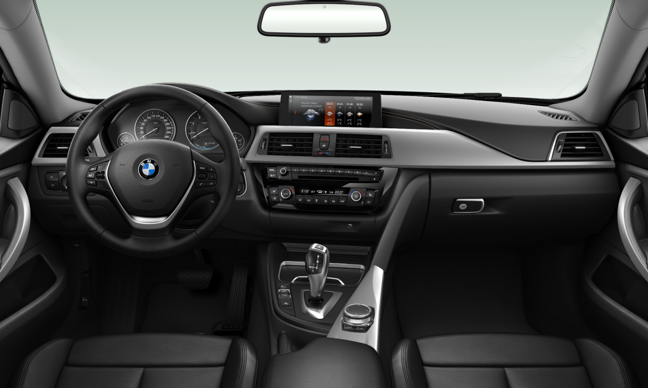 Interior of 2017 BMW 420d xDrive (F36 (MUE)), VIN WBA4K5101JBH18766
