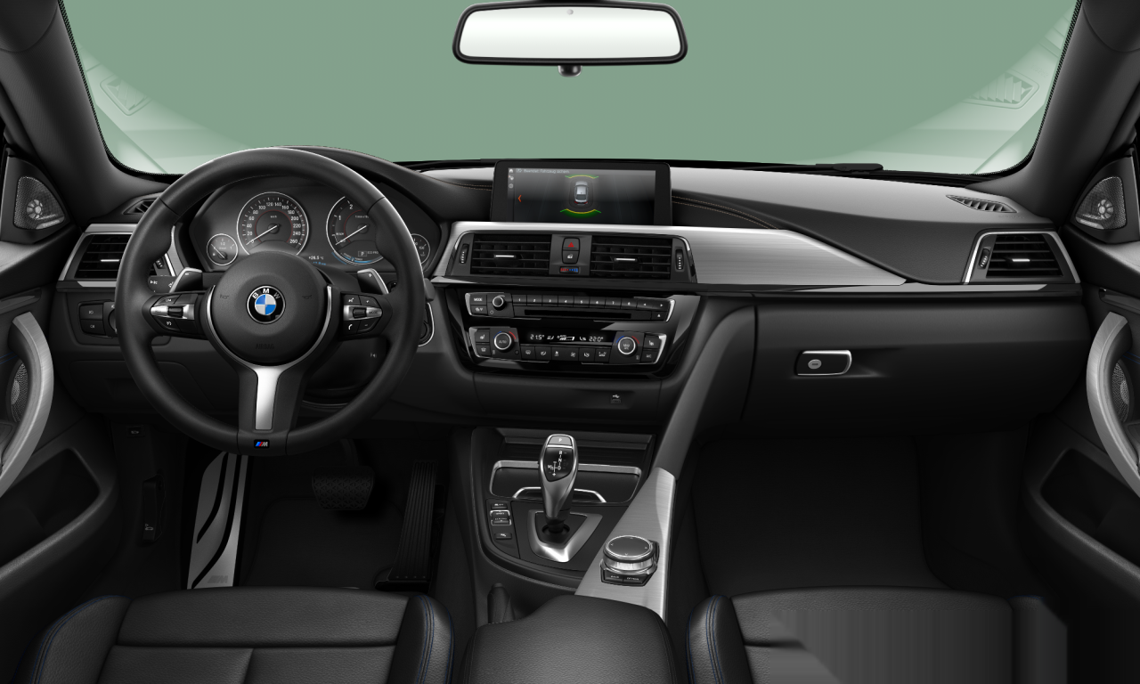 Interior of 2018 BMW 420d xDrive (F36 (MUE)), VIN WBA4K52030BH86919