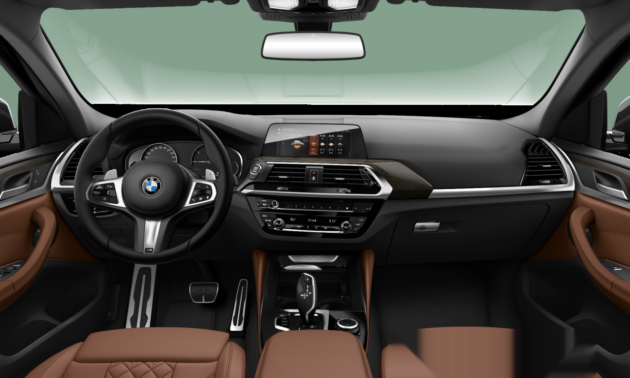 Interior of BMW X4 xDrive30d (G02), VIN WBA4M310109G63417